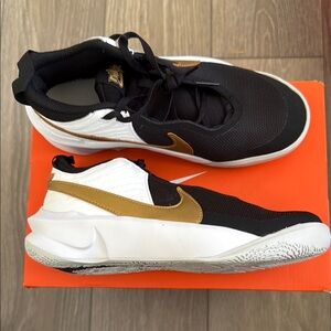 Black and Gold Nike